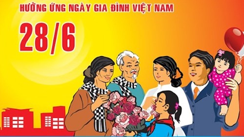 Chào mừng ngày gia đình việt nam 28-6
